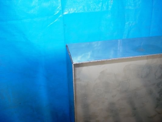 Peça em inox após limpeza